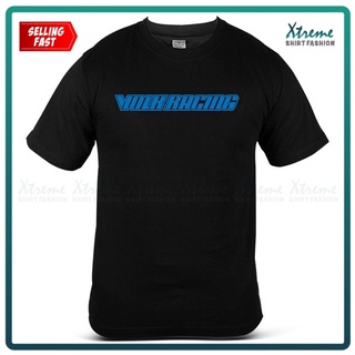 ใหม่ เสื้อยืดลําลอง แขนสั้น คอกลม พิมพ์ลาย Volk Racing Rays Motor Perforce Tuning JDM Car Truck SUV Race Rims Wheels Tyr