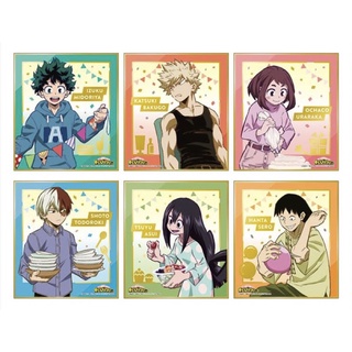 (เลือกลาย) My Hero Academia Foiled Mini Shikishi ชิกิชิ มายฮีโร่