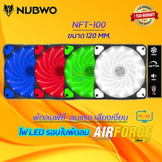 ภาพหน้าปกสินค้าNubwo NFT-100 Fan Case led AirForce ที่เกี่ยวข้อง