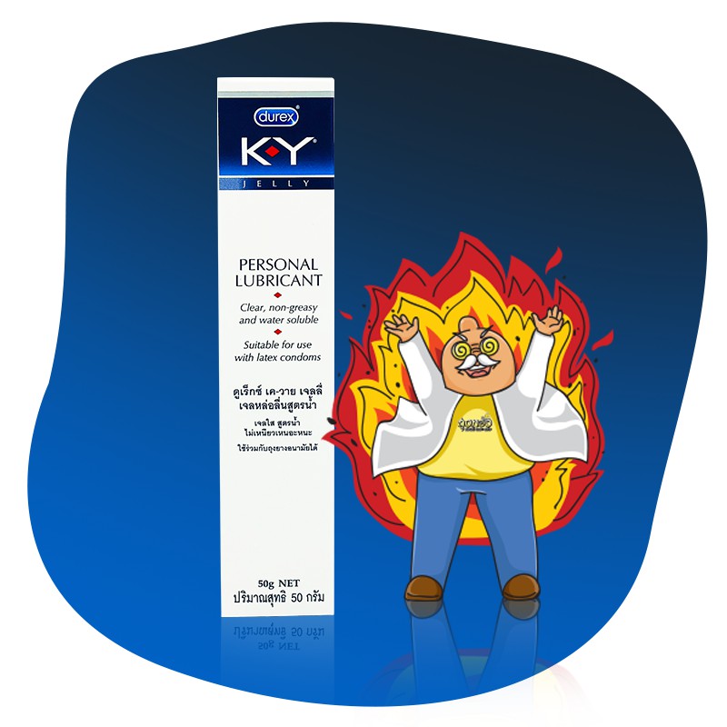 ภาพสินค้าDurex KY Personal Lubricant เจลหล่อลื่น สูตรน้ำ ลื่นแบบธรรมชาติ บรรจุ 1 หลอด (ขนาด 50 g.) จากร้าน playcondom บน Shopee ภาพที่ 1