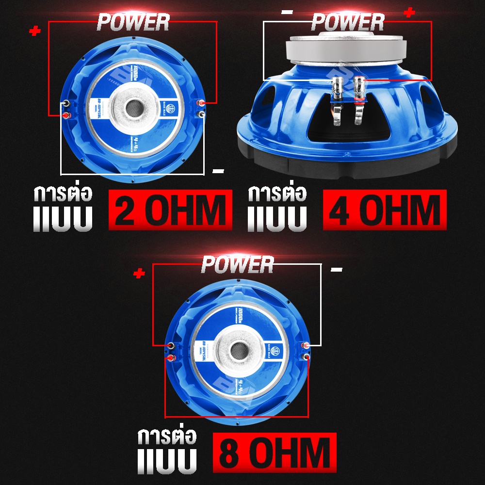 ba-sound-ลำโพงซับวูฟเฟอร์-10-นิ้ว-1000วัตต์-bb-10145bl-วอยซ์คู่-2-8ohm-ลำโพงซับ-10-นิ้ว-ดอกลำโพง-10-นิ้ว-ลำโพง-10-นิ้ว