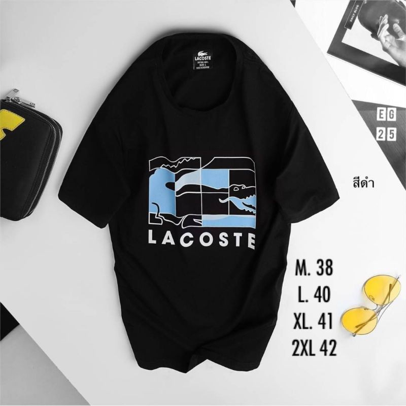 เสื้อยืด-คอกลม-lacoste