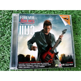 VCD แผ่นเพลง Forever Love Hits by แมว จิรศักดิ์ ปานพุ่ม