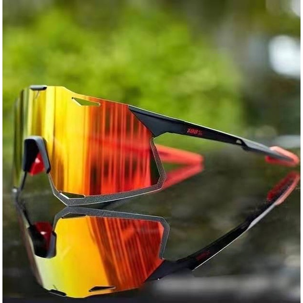 ราคาและรีวิวPeter Limited New 100% Hypercraft Cycling Glasses Men Bicycle Eyewear Mountain MTB Outdoor Sunglasses