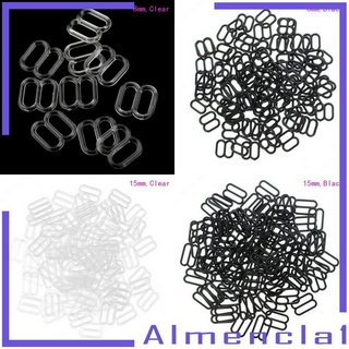 【สต็อกพร้อม】( Almencla1 ) ตะขอชุดชั้นในสําหรับเย็บผ้า 100 ชิ้น