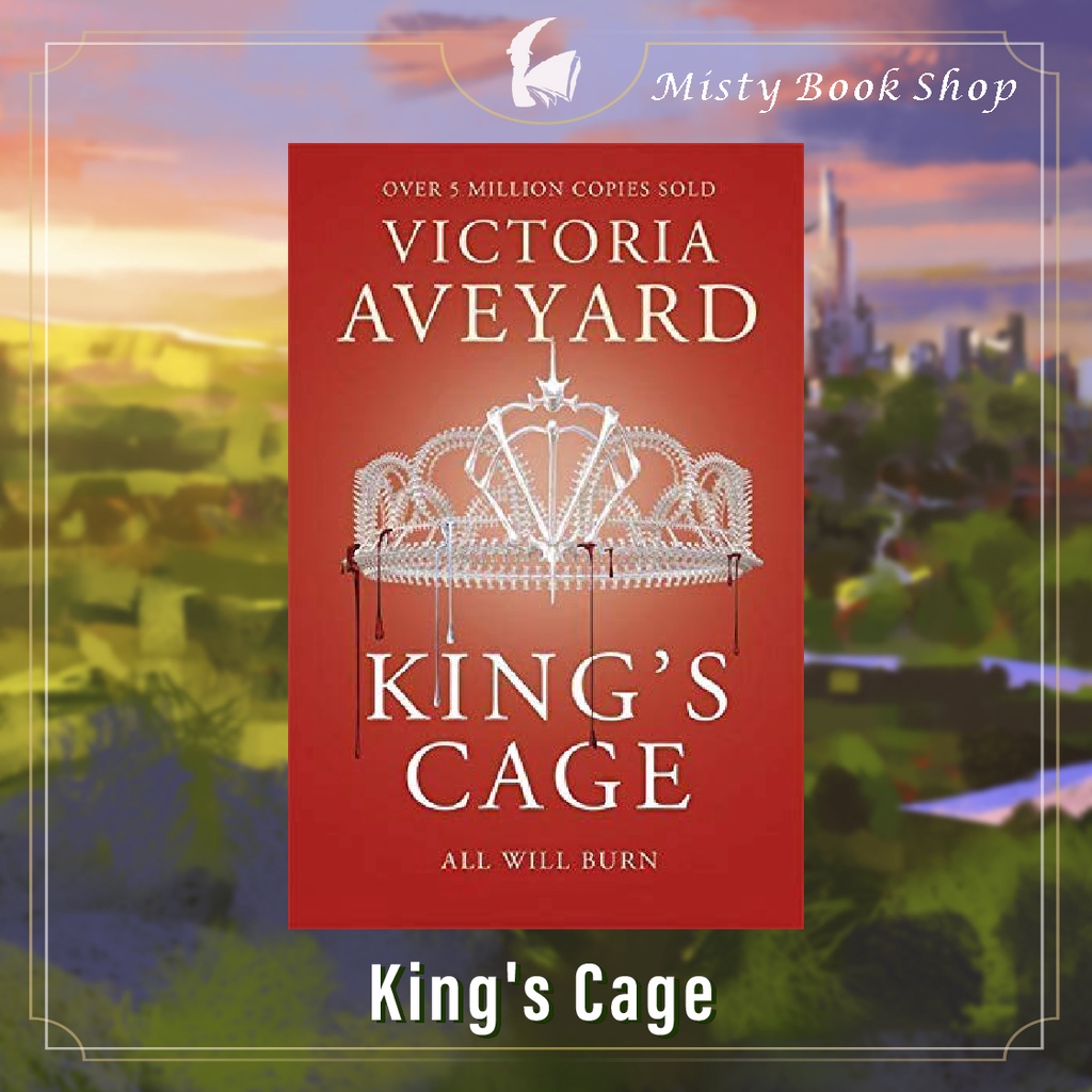 [พร้อมส่ง] King's Cage Red Queen Book 3 By Victoria Aveyard นิยายภาษา