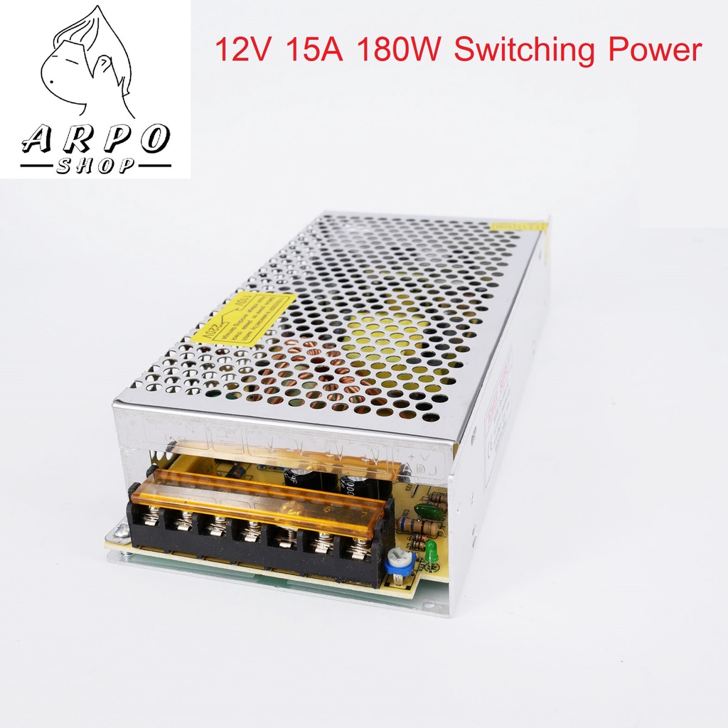 12V 15A 180W Switching Power Supply Transformer For LED Strip Light ...