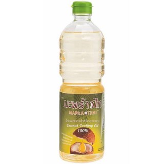 สินค้า น้ำมันมะพร้าวปรุงอาหาร น้ำมันคีโต ตรามะพร้าวไท ขนาด 1000 ml.