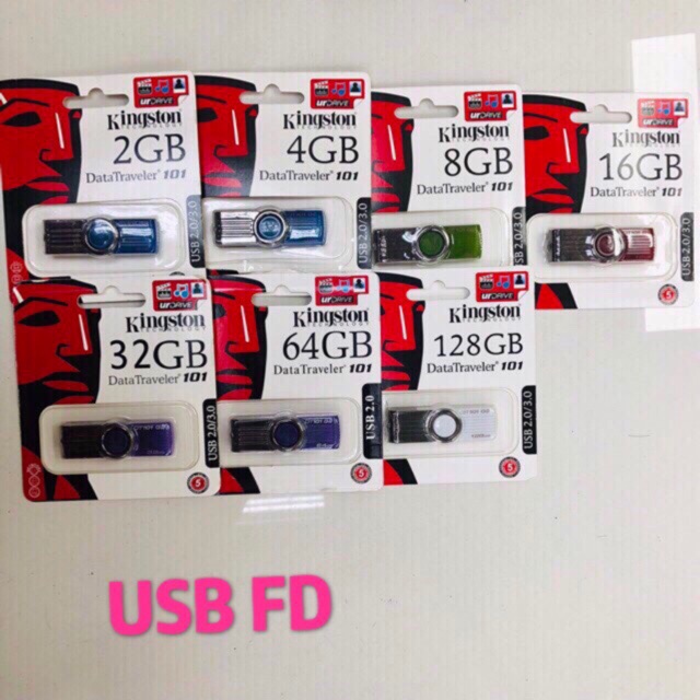 ภาพหน้าปกสินค้าFlash Drive G2 2/4/8/16/32/64/128 GB Kingston แฟลชไดร์ฟ จากร้าน jy.cl บน Shopee