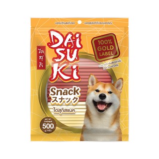 Daisuki Snack ไดสุกิสแน็ครวมรส ขนาด 500กรัม  x 1 ถุง