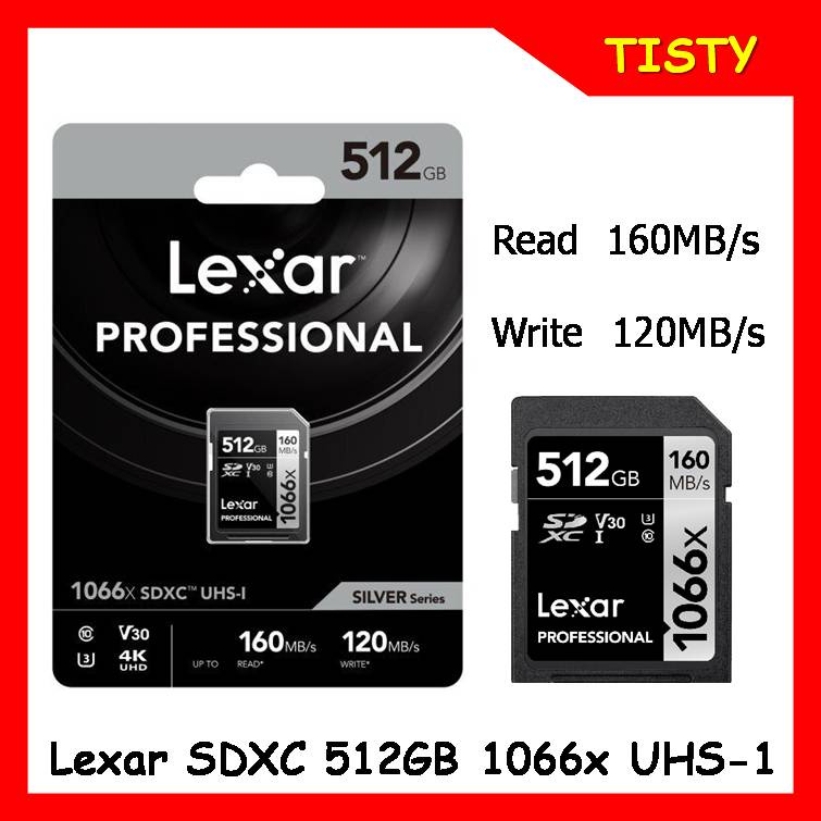 Lexar SILVER PRO Carte SD 512Go, Carte Mémoire SD UHS-II, V60, U3, C10, Jusqu'à 280Mo/s En Lecture, 160Mo/s En écriture, Carte SDXC Pour DSLR/caméra/photographe/vidéaste/passionné (LSDSIPR512G-BNNAA - View #7