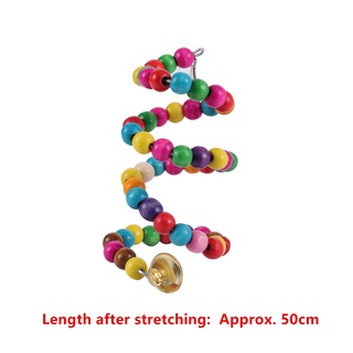 ภาพขนาดย่อของภาพหน้าปกสินค้าของเล่นเปลสะพาน หลากสีสัน สําหรับนกแก้ว 6 แพ็ค จากร้าน 618lysb.th บน Shopee ภาพที่ 3