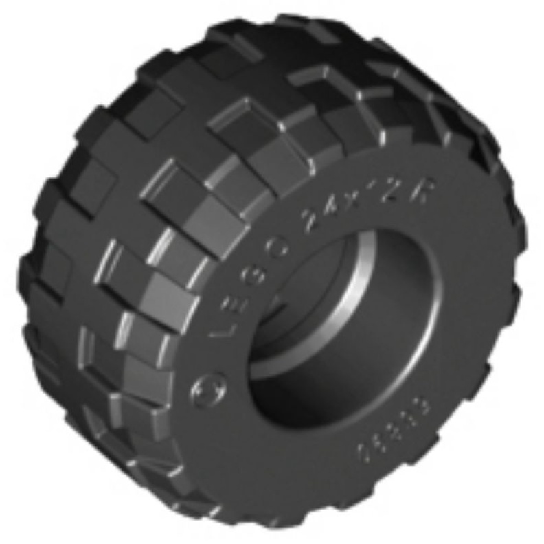 Part Lego 56890 Tire 24 x 12 R Balloon | Shopee Thailand