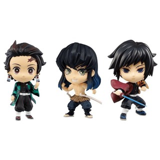 [ขายแยกชิ้น] Ichiban Kuji Kimetsu no Yaiba -San- Chibi Kyun-Chara - Tanjirou / Inosuke / Giyuu