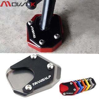 MOW สำหรับ Honda TRANSALP XLV 650 700 DOMINATOR NX 650 FMX 650รถจักรยานยนต์ CNC NX Kickstand ขาตั้ง Extension