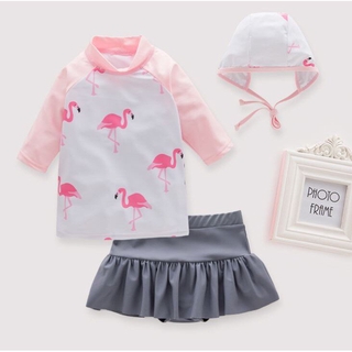 ชุดว่ายน้ำ Flamingo ชมพู Size 3T