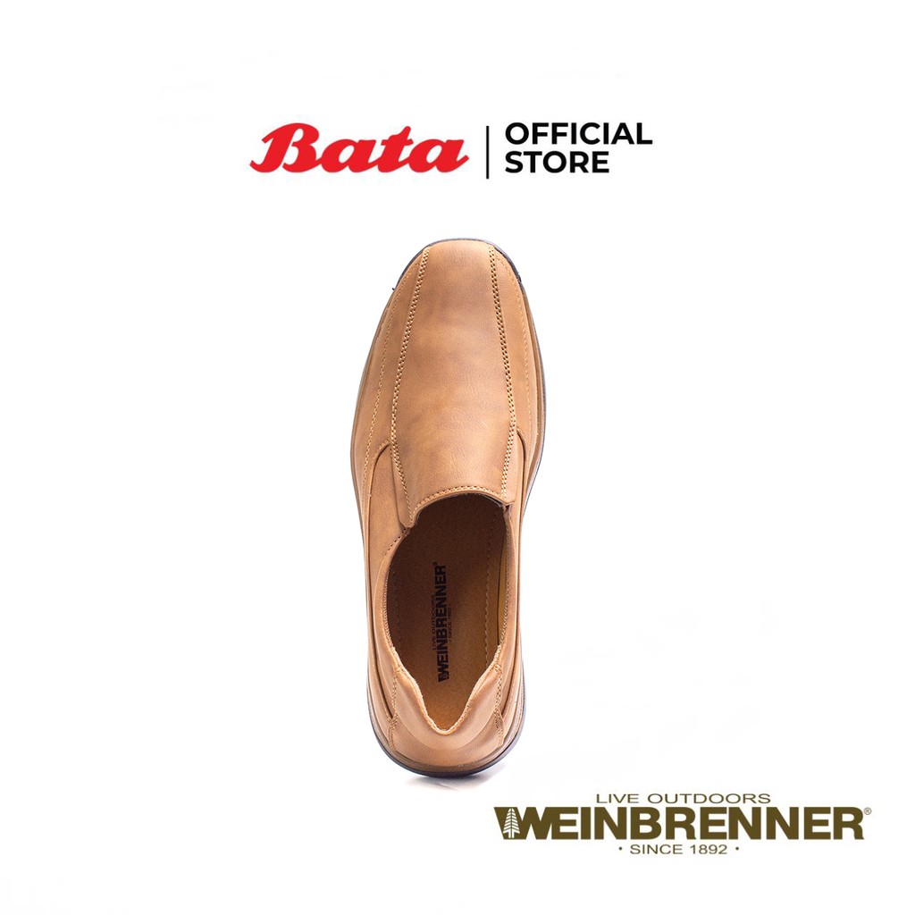 bata-บาจา-รองเท้าลำลองชาย-รองเท้าคัทชูชาย-หนังกลับ-ยี่ห้อ-weinbrenner-รุ่น-myway-สีน้ำตาล-8515028