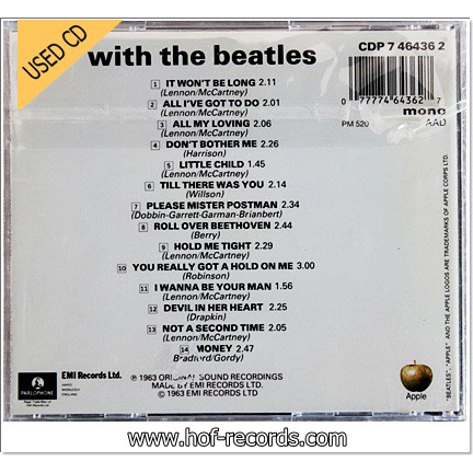 ซีดีเพลง-cd-the-beatles-with-the-beatles-ในราคาพิเศษสุดเพียง159บาท