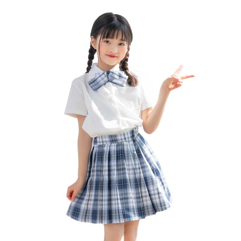 mixi-suit-ชุดสาวชุดฤดูร้อนเด็กชุดใหญ่กระโปรงจีบกระโปรงเด็กฤดูร้อนสไตล์เกาหลีเสื้อผ้าเด็กกระ-mix067