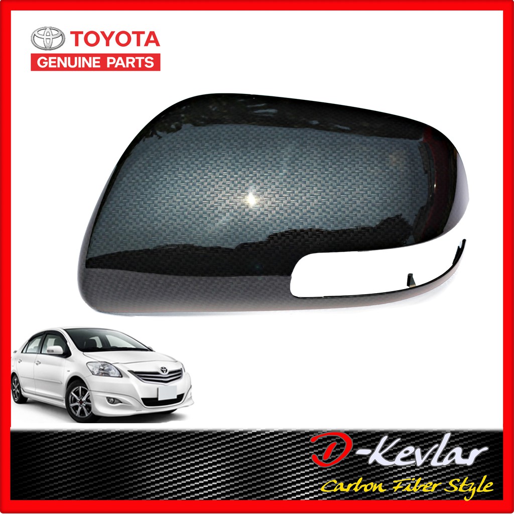 อะไหล่แท้ศูนย์-ฝาครอบกระจก-vios-gen2-2007-2012-yaris-ปี-2006-2013-altis-ปี-2008-2013-camry-ปี-2008-2011-มีรูไฟเลี้ยว