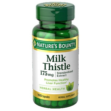ภาพหน้าปกสินค้าNature's Bounty Milk Thistle 175 mg 100 Capsules
