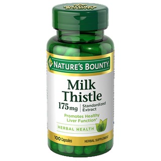 ภาพขนาดย่อของสินค้าNature's Bounty Milk Thistle 175 mg 100 Capsules