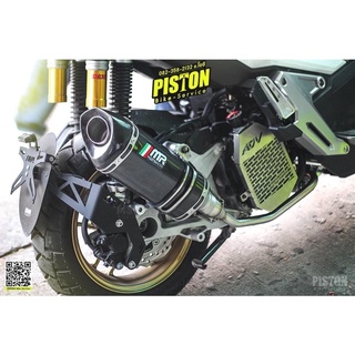 ADV150 ชุดท่อMR Carbon Full by Pistonbike