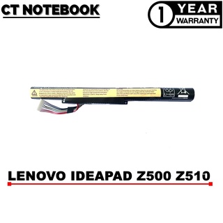 BATTERY LENOVO IDEAPAD Z500 Z410 Z510 Z400 P500 P400 L12L4K01 / แบตเตอรี่โน๊ตบุ๊ค LENOVO ประกัน 1 ปี พร้อมส่ง