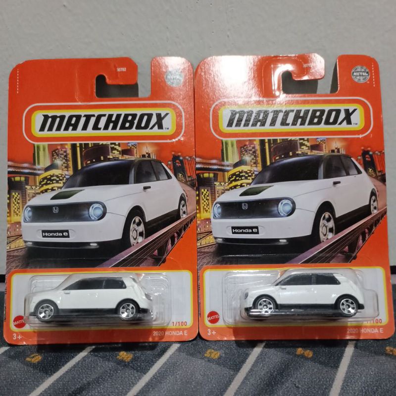 Matchbox Honda E แพ็คงานมียับมุม ตัวรถสวย สกรีนไฟหน้า ไฟท้าย สวยงามครับ ...