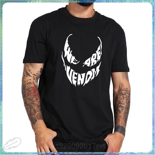 ขายดี ใหม่ เสื้อยืดลําลอง แขนสั้น พิมพ์ลาย We Are Venom Superhero Cool Camiseta Homme ity Comic Drop Ship สําหรับผู้ชาย