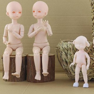 ภาพหน้าปกสินค้า【In Stock】ตุ๊กตา บาโบลี่ bjd ของเล่น 1/6 Ball Jointed Female Moveable Plastic Blank Figure Doll Body DIY Makeup ที่เกี่ยวข้อง