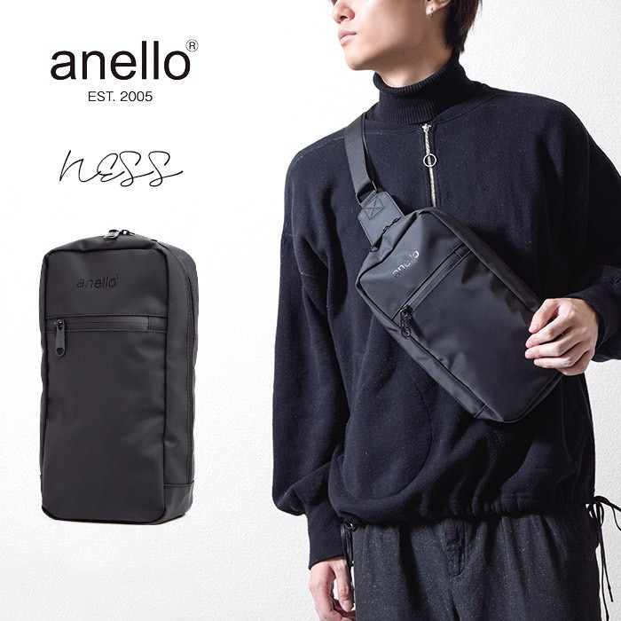 anello 100 NESS Vertical Body bag Crossbody PVC Water repellent