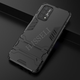 เคส OPPO A74 5G พลาสติกแบบแข็ง Armor Shockproof Phone Case Back Cover OPPO A74 A 74 OPPOA74 5G กรณี ฝาครอบ