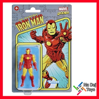 Marvel Legends Retro Iron Man 3.75" Figure มาร์เวล เลเจนด์ รีโทร ไอรอน แมน ขนาด 3.75 นิ้ว ฟิกเกอร์
