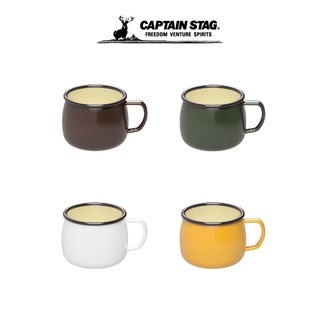 CAPTAIN STAG ENAMEL MUG แก้วน้ำ แก้วน้ำพกพา