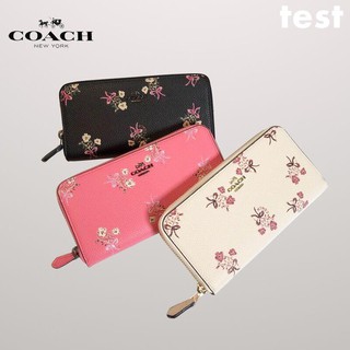 กระเป๋าสตางค์ Coach F28444 กระเป๋าสตางค์ผู้หญิง / กระเป๋าสตางค์ยาว / กระเป๋าสตางค์หนัง / กระเป๋าสตางค์บัตร