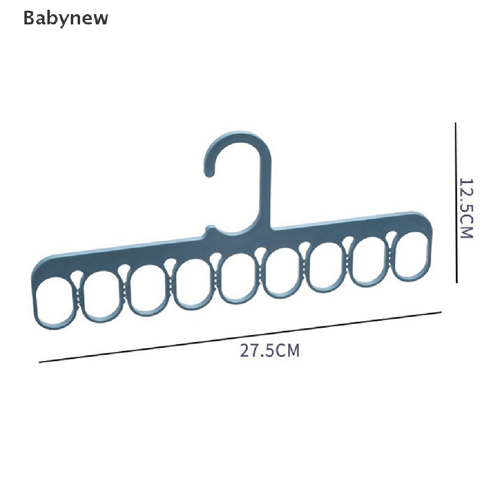 lt-babynew-gt-drying-rack-balcony-wall-mounted-clothes-drying-rack-space-saving-9-holes-on