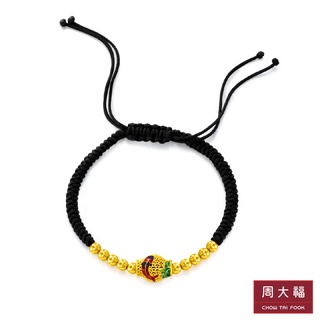 Chow Tai Fook HUA Collection สร้อยข้อมือชาร์มทองคำ 999