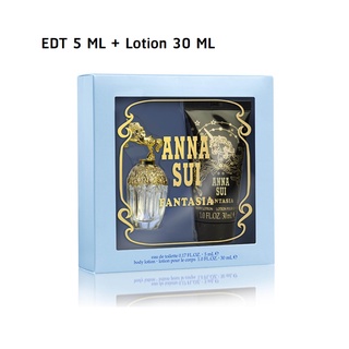 Set - MINI Anna Sui Fantasia EDT 5 ml  (แบบแต้ม) + Lotion 30 ml