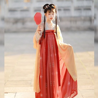 😘ชุดจีนโบราณ😘ชุดโลลิต้า ชุดเดรสย้อนยุคสไตล์จีน ผ้าใส่สบาย สีสวยถูกมาก ชุดจีนโบราณผู้หญิง