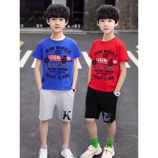 Babykidsเสื้อยืดคอตตอน100%ลายรถโบราณเสื้อเด็กผู้ชายเสื้อเด็กผู้หญิงลายน่ารักผ้านุ่มใส่สบาย