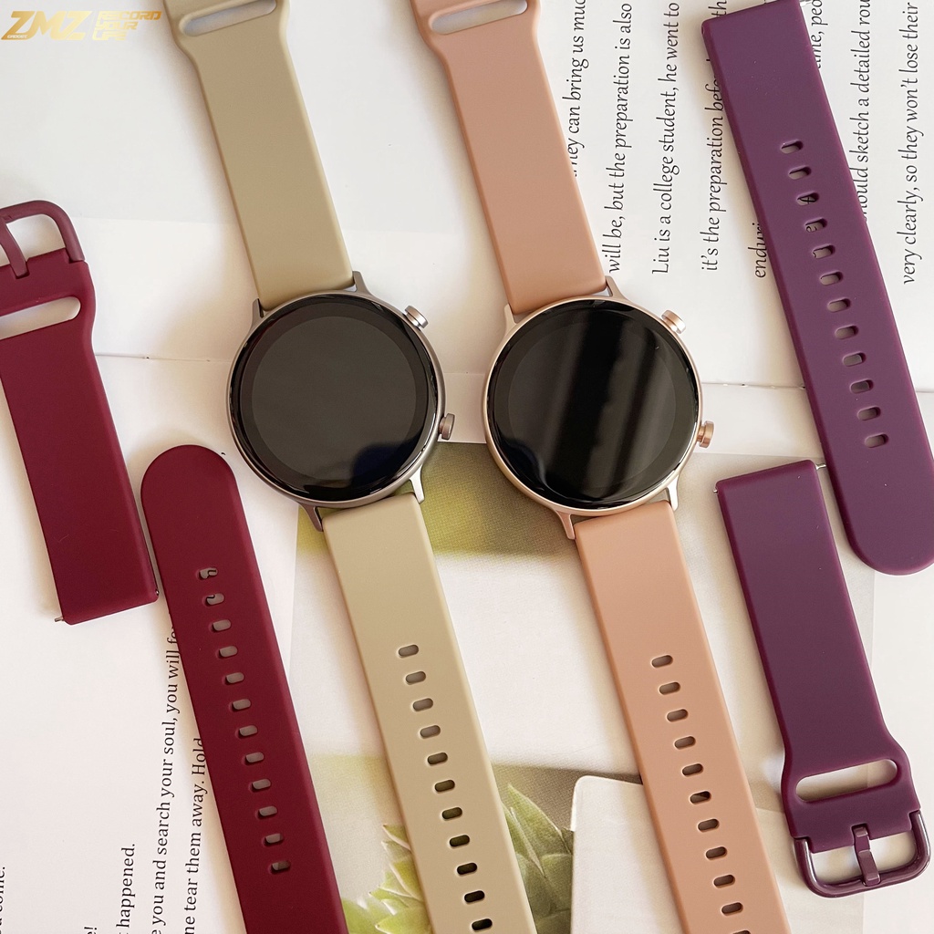 ภาพสินค้าสายนาฬิกาแบบเข็มขัดใช้ได้กับ smart watch y7 P80PRO DT96 DT89 DT88PRO GW33 GW33PRO ใช้ได้กับ ขนาด20mm สายXiaomi Huawei จากร้าน zmz.thailand บน Shopee ภาพที่ 3