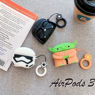 ใหม่ เคสหูฟัง ลาย Star Wars สีดํา สําหรับ AirPods3gen AirPods3 AirPods3 AirPods2gen 2021