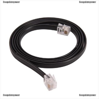 Coagulatepower สายคล้องโทรศัพท์มือถือ 6-Pin Rj12 6P 6 C