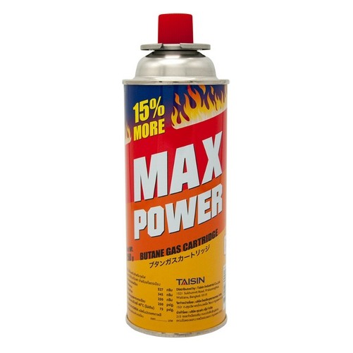 แก๊สกระป๋องแม็กซ์พาวเวอร์-max-power-ก๊าซกระป๋อง-สำหรับเตาแก๊สกระป๋อง-blow-torch-จำนวน-3-กระป๋อง
