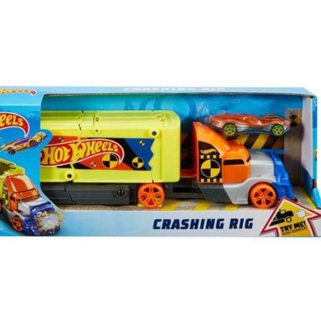 รถบรรทุก-hotwheels-crash-rig