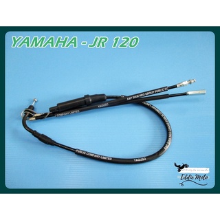 YAMAHA JR 120 JR120 THROTTLE CABLE SET "GRADE A" // สายคันเร่งชุด "สีดำ" มอเตอร์ไซค์ สินค้าคุณภาพดี