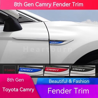 บังโคลนสแตนเลส ดัดแปลง สําหรับ Toyota 8th Gen Camry 2018-2022