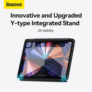Baseus เคสแท็บเล็ต บางมาก กันกระแทก พร้อมช่องใส่ปากกา สําหรับ Ipad Pro 2020 pro11 นิ้ว 109 12.9