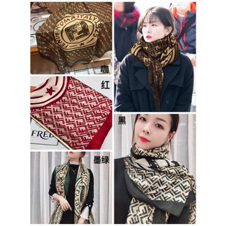 ภาพหน้าปกสินค้าผ้าคลุมไหล่ ผ้าพันคอ scarf shawl ผ้า silk ผ้าลื่นๆมันๆ ที่เกี่ยวข้อง